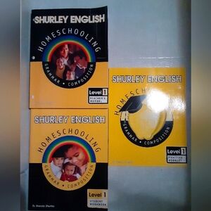 Shurley English Homeschooling Grammar Composition Level 1 Set of 3 + CD